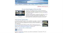 Desktop Screenshot of polyesterfilm.com
